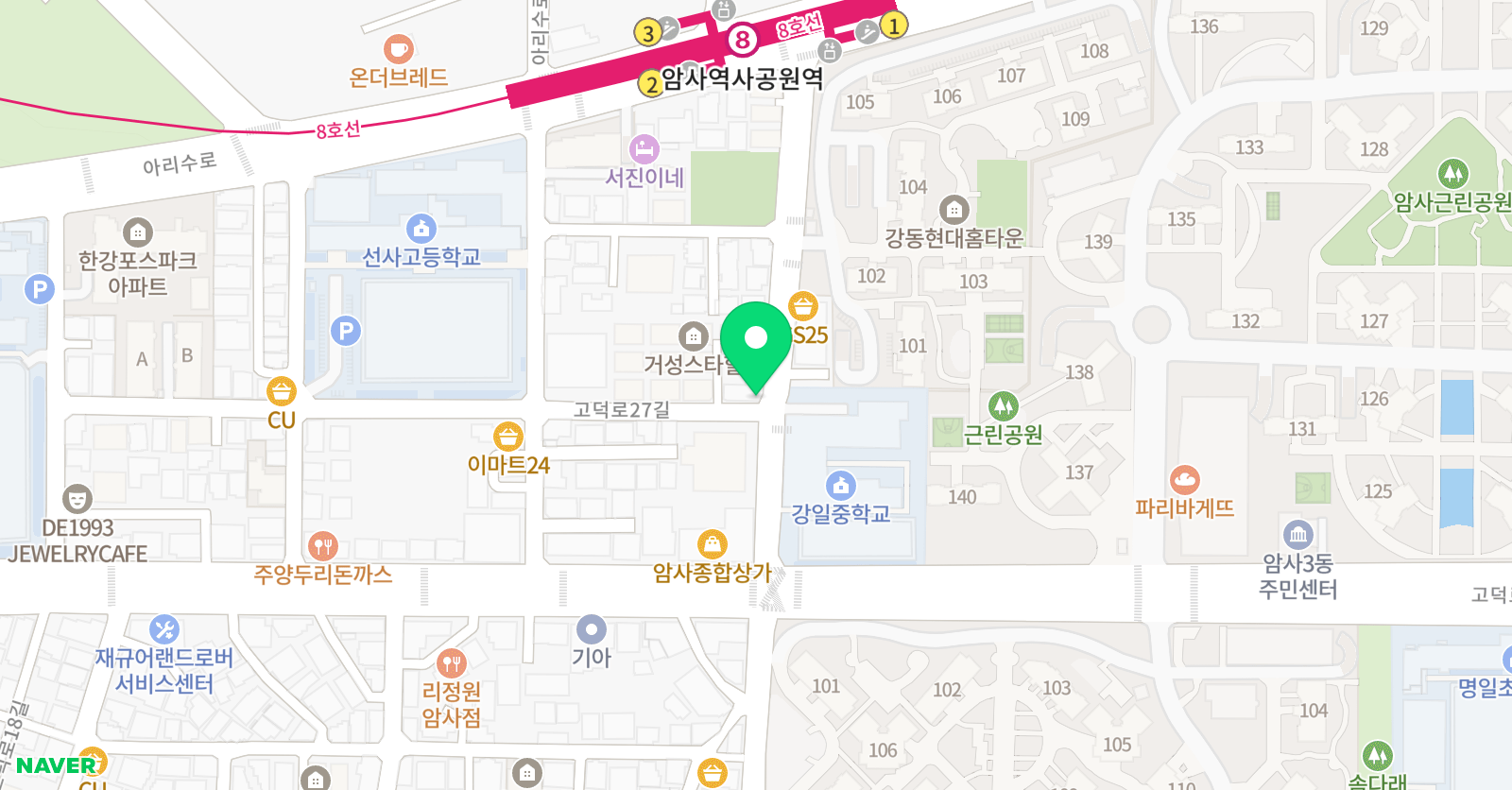 마이아뜰리에 위치