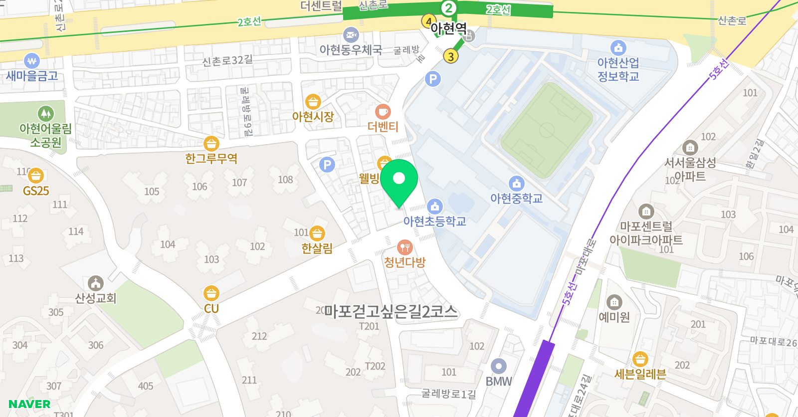라푸앙트 발레학원 위치