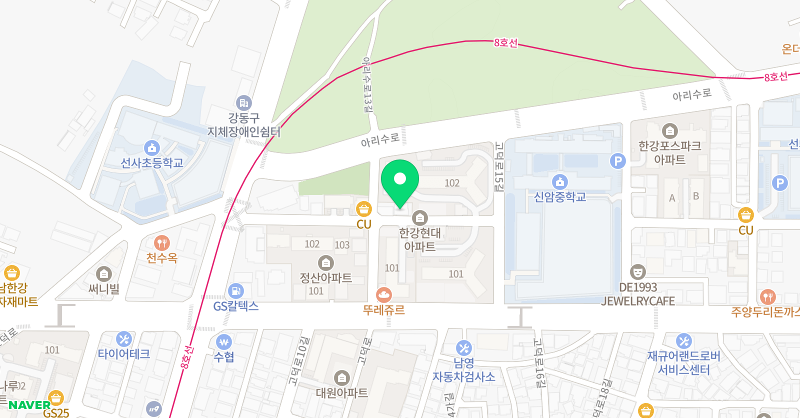 백상 미술 위치