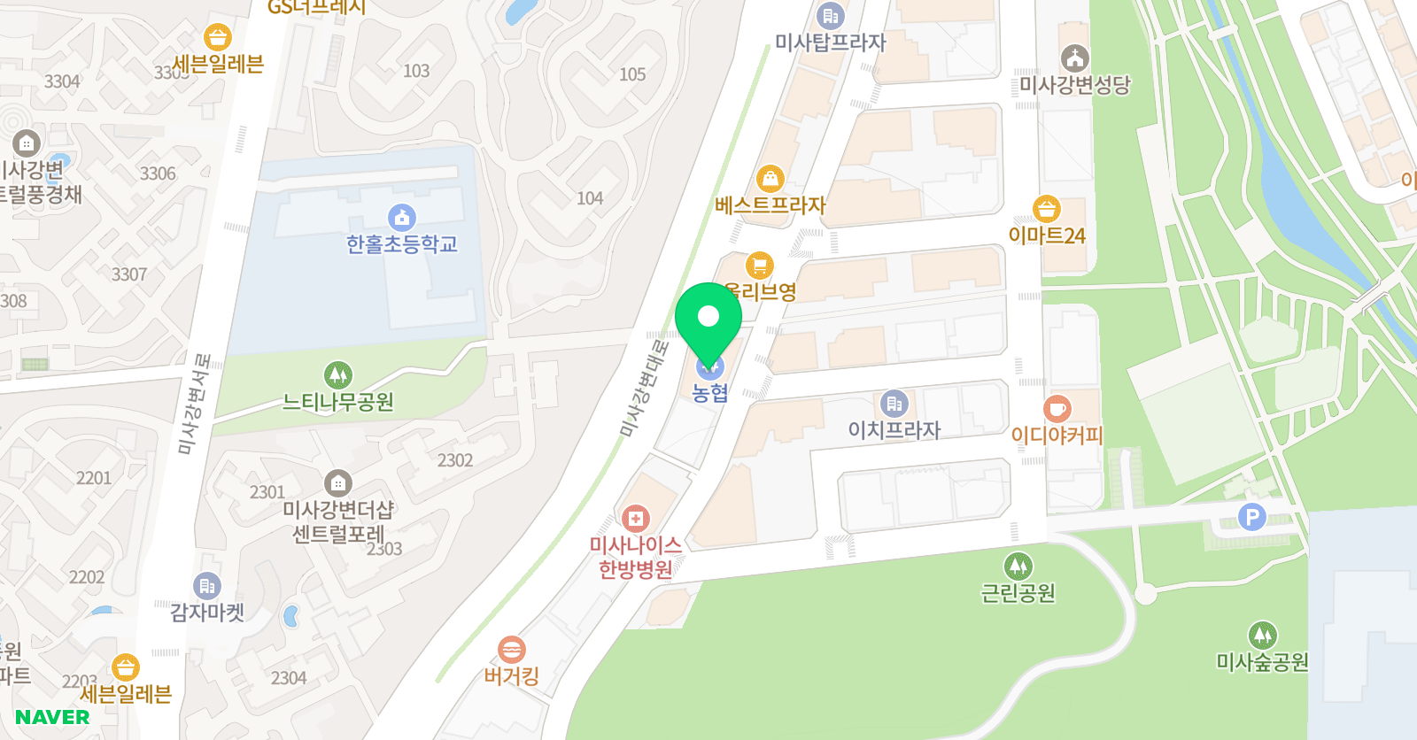 기파랑 문해원 하남미사원 위치