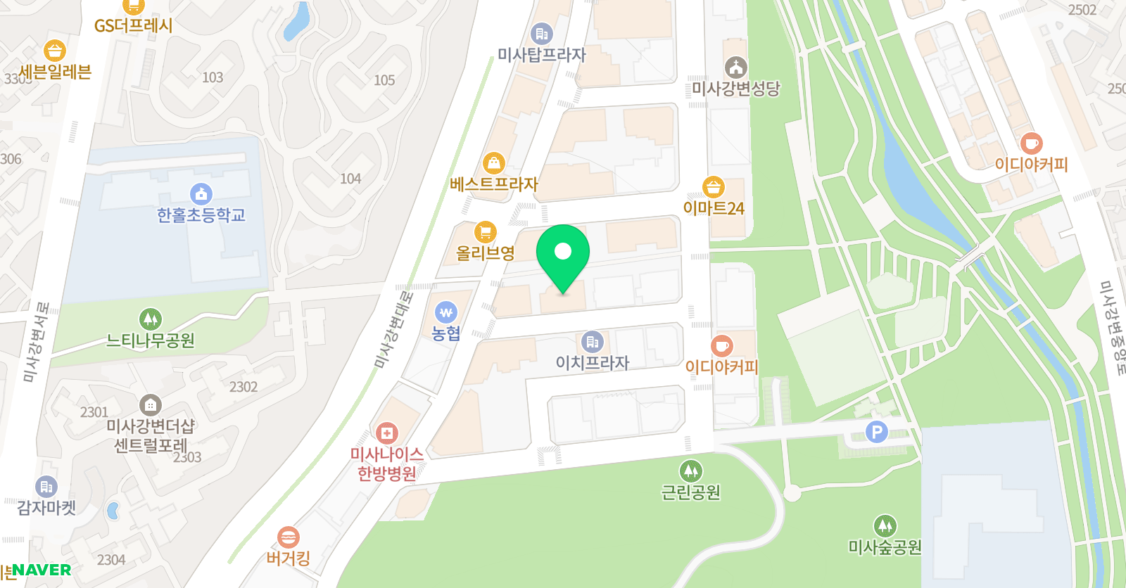 그레이스 피아노스튜디오 위치