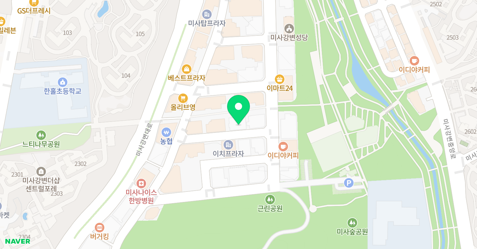 링키영어 하남미사 위치