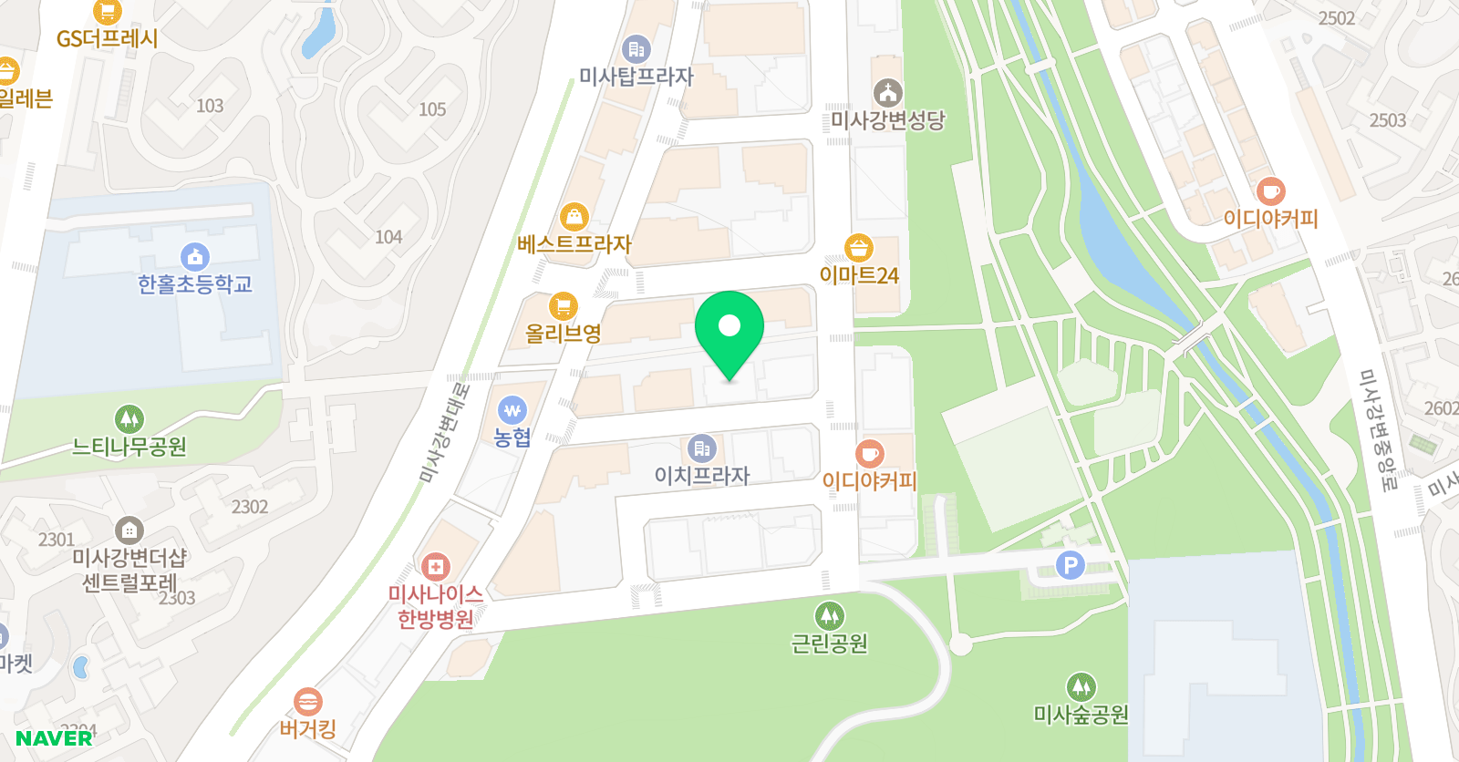 숨첼로 음악교습소 위치