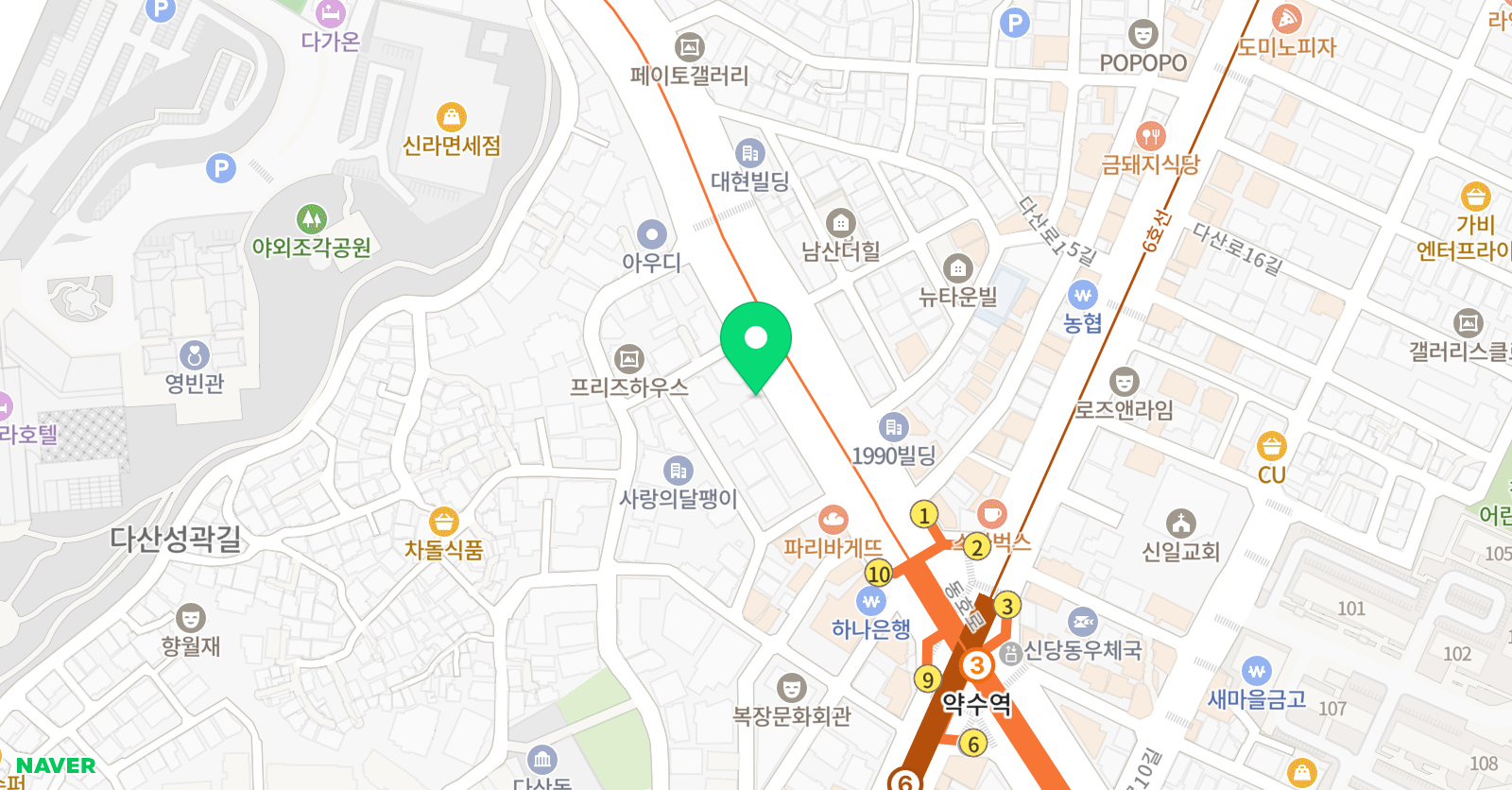 H베이스볼아카데미 위치