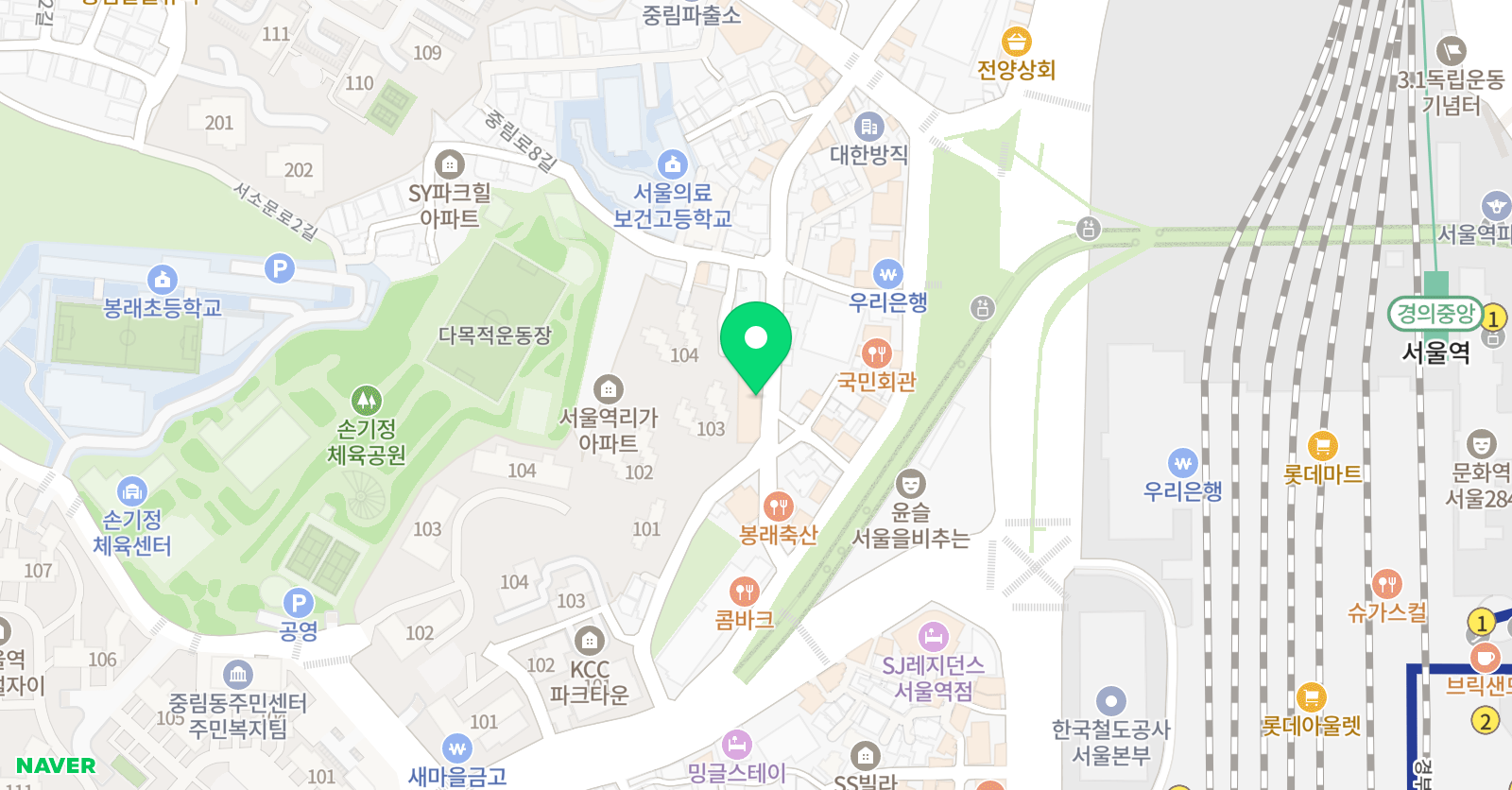 아뜰리에 달팽이 미술교습소 위치