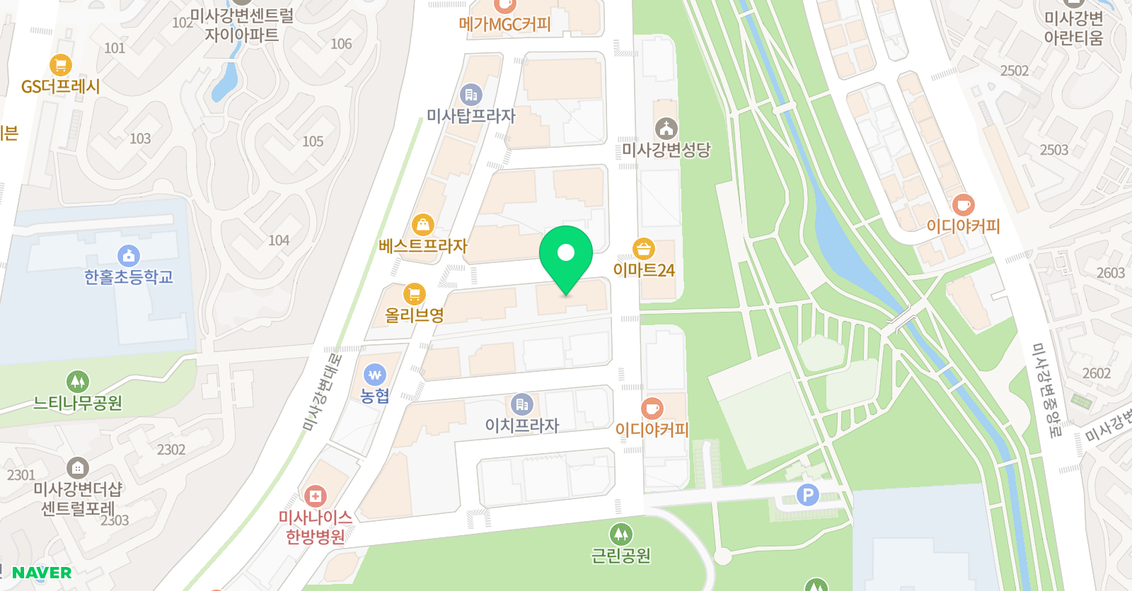EiE 고려대 어학원 하남미사글로벌캠퍼스 위치