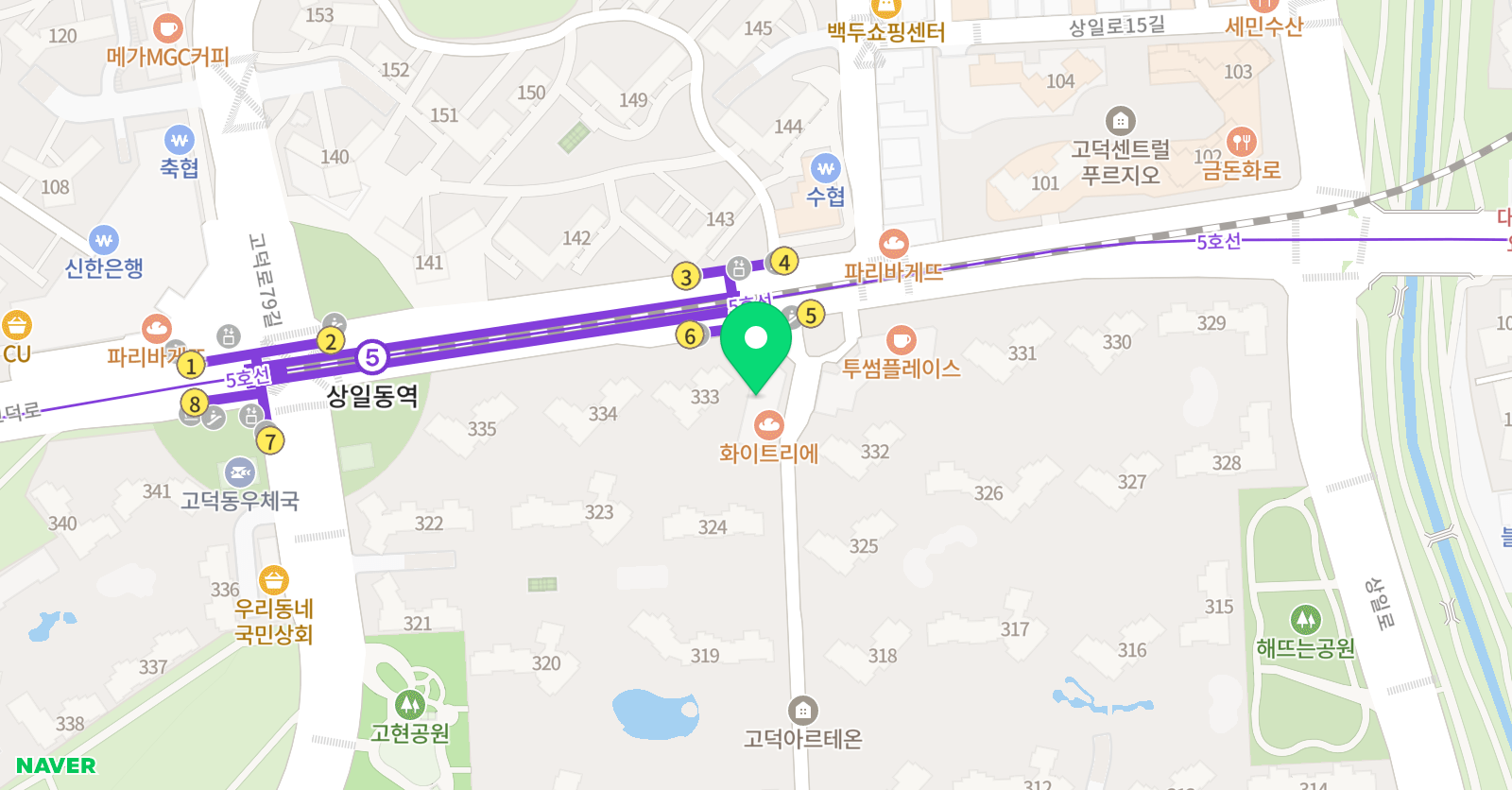 이화아르테온 음악학원 위치