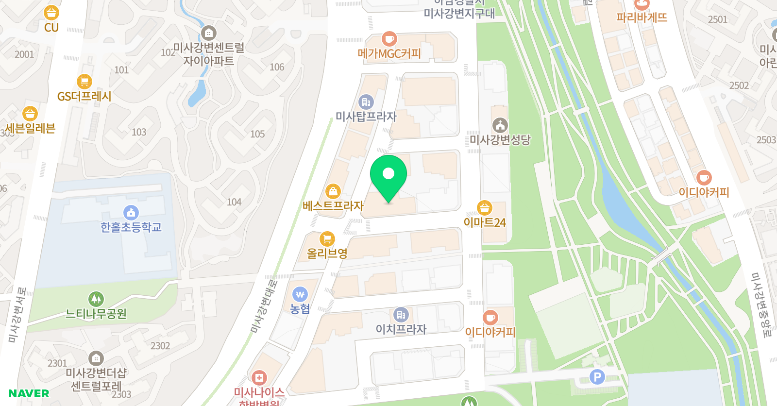 지성 영어교습소 위치