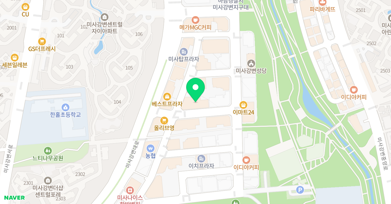 블룸 잉글리쉬 스튜디오 위치