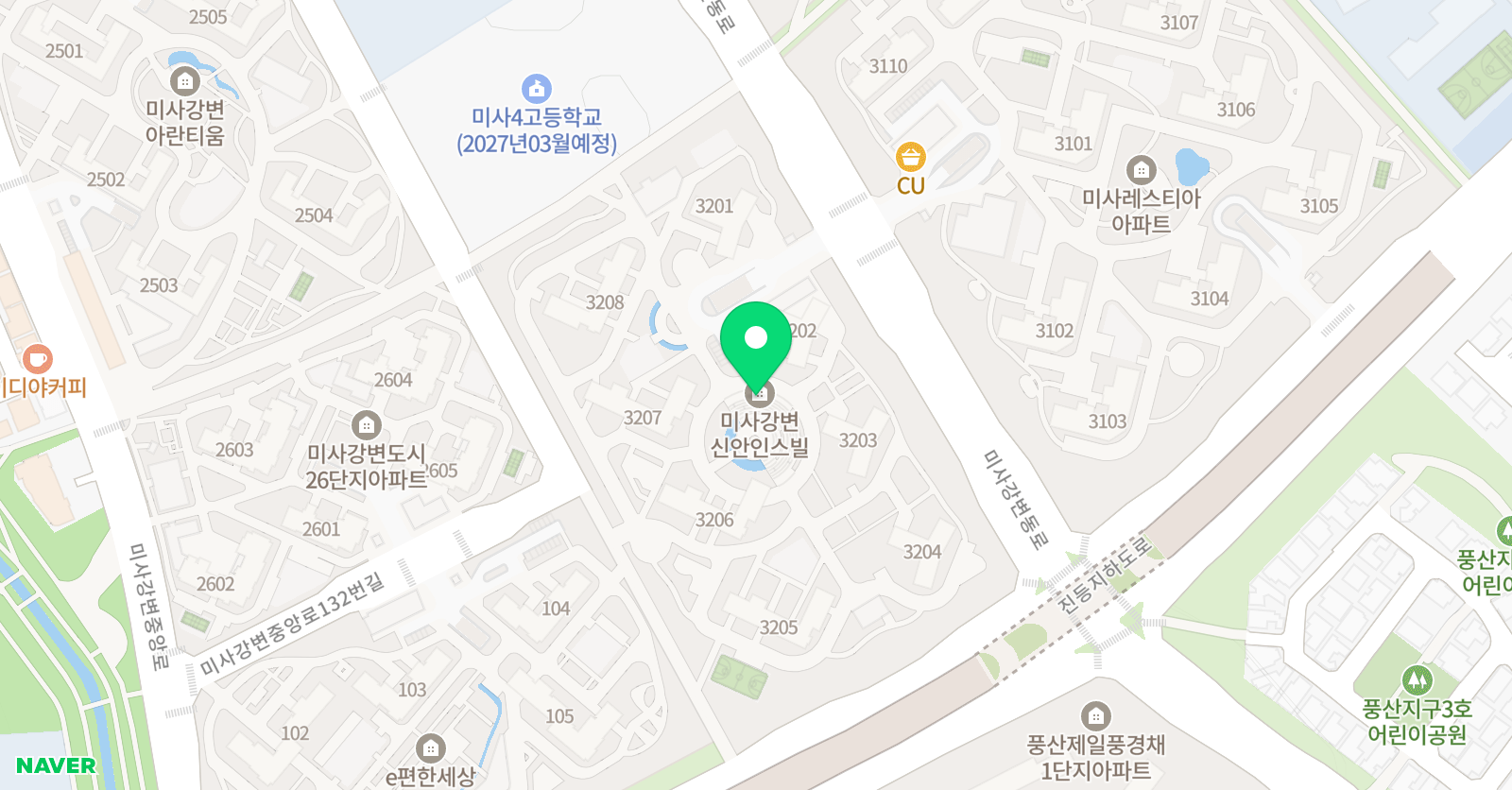 링키영어 미사신안인스빌 위치