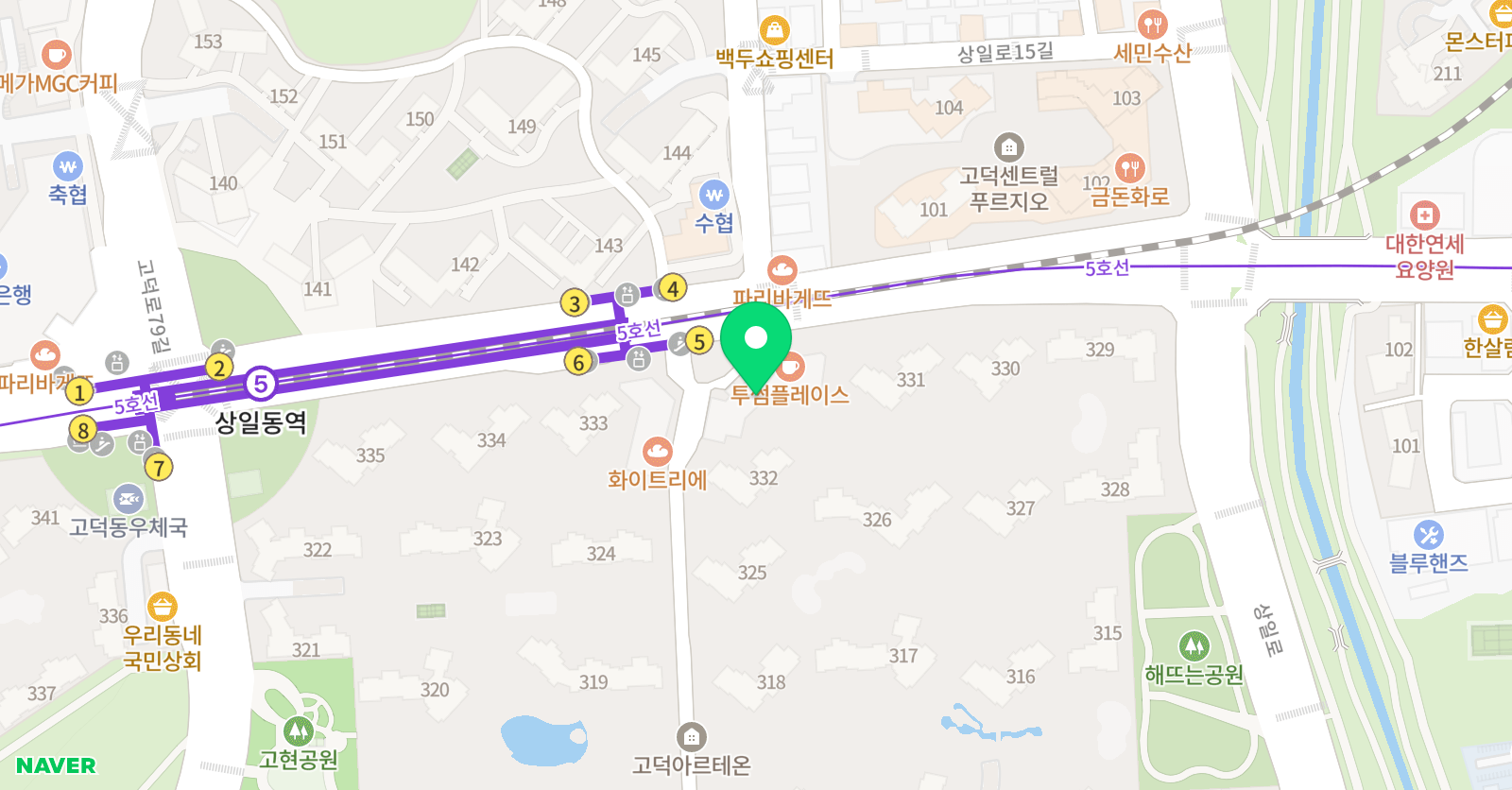 참 수학교실 위치