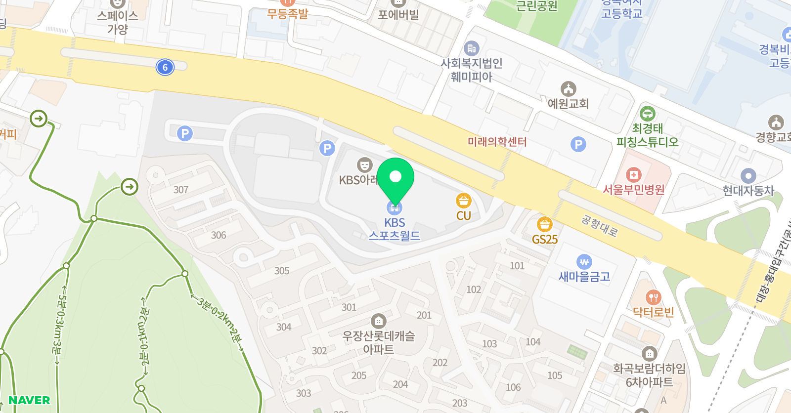 커먼그라운드FC 축구&수영교실 위치