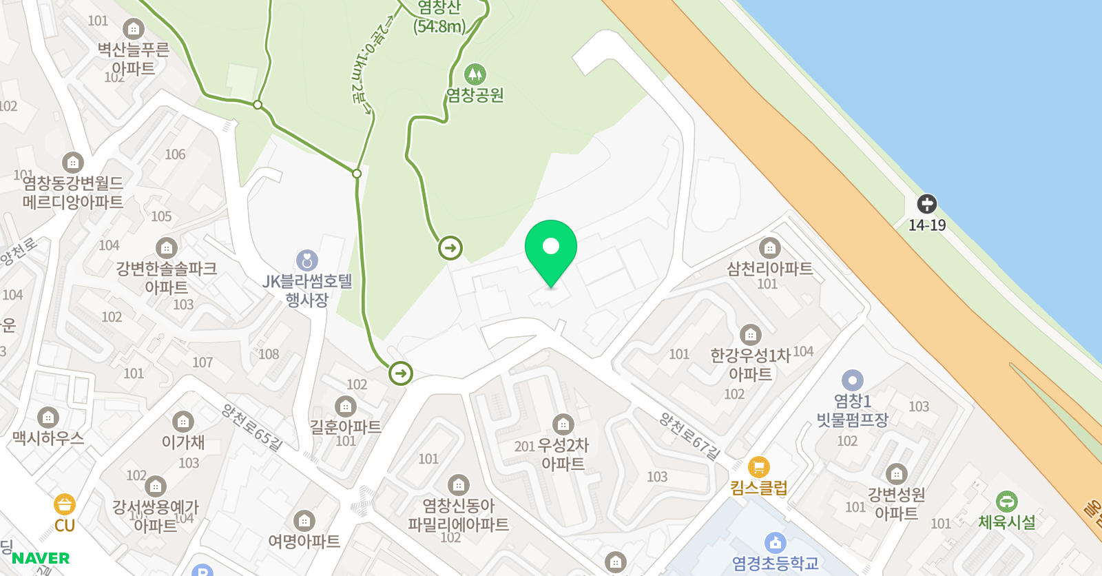 휘슬스포츠아카데미 위치