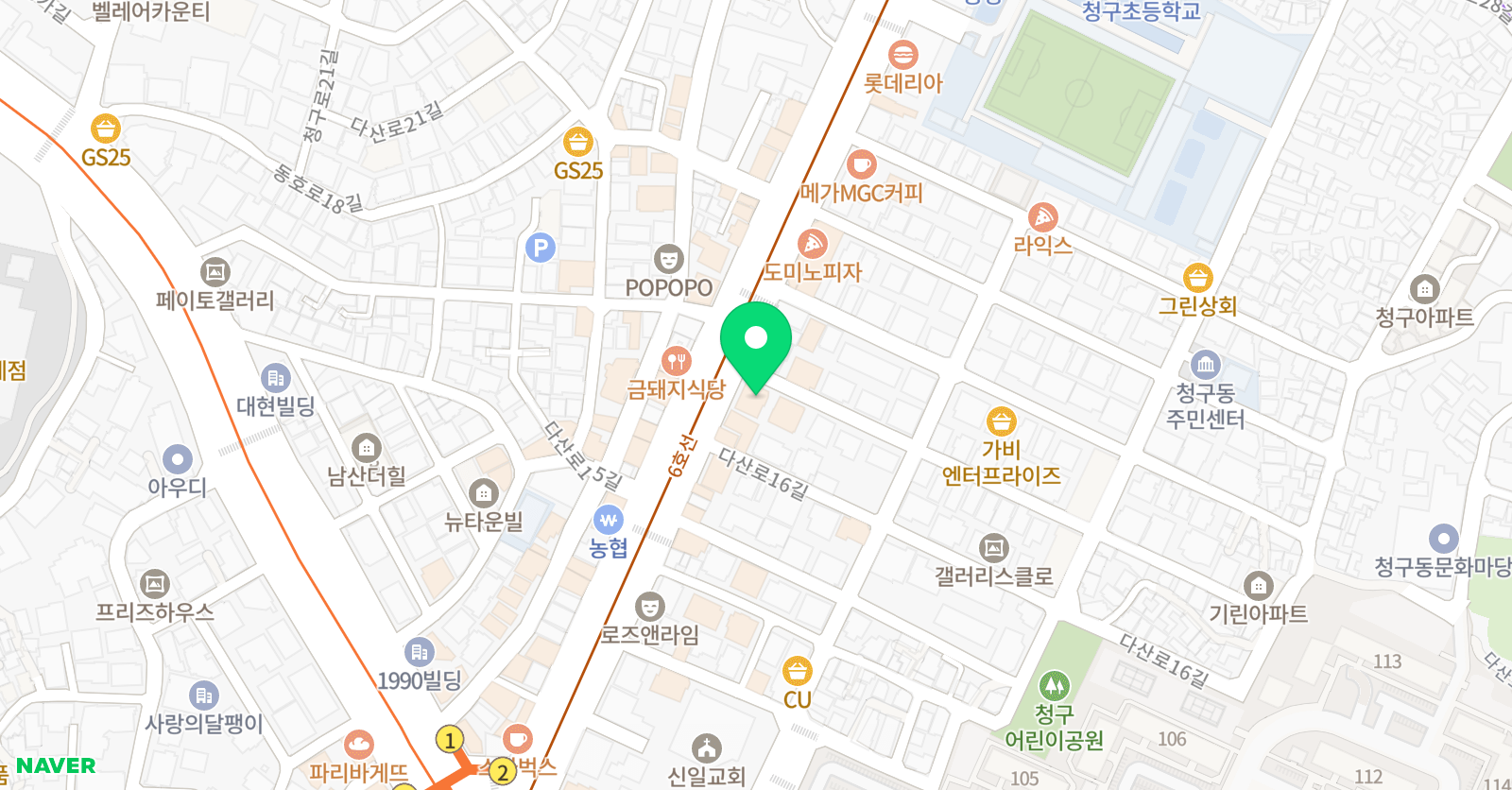 수학원정대 중고등학원 위치