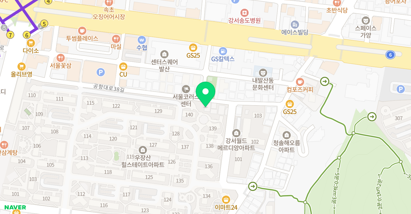 아띠 음악학원 위치