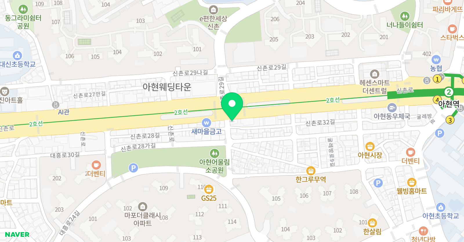채움 수학학원 위치
