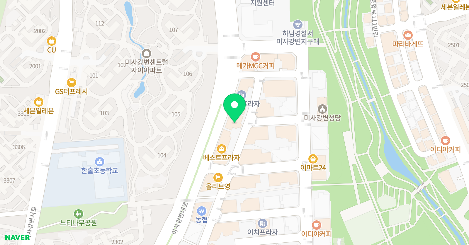 CMS 강일영재교육센터 위치