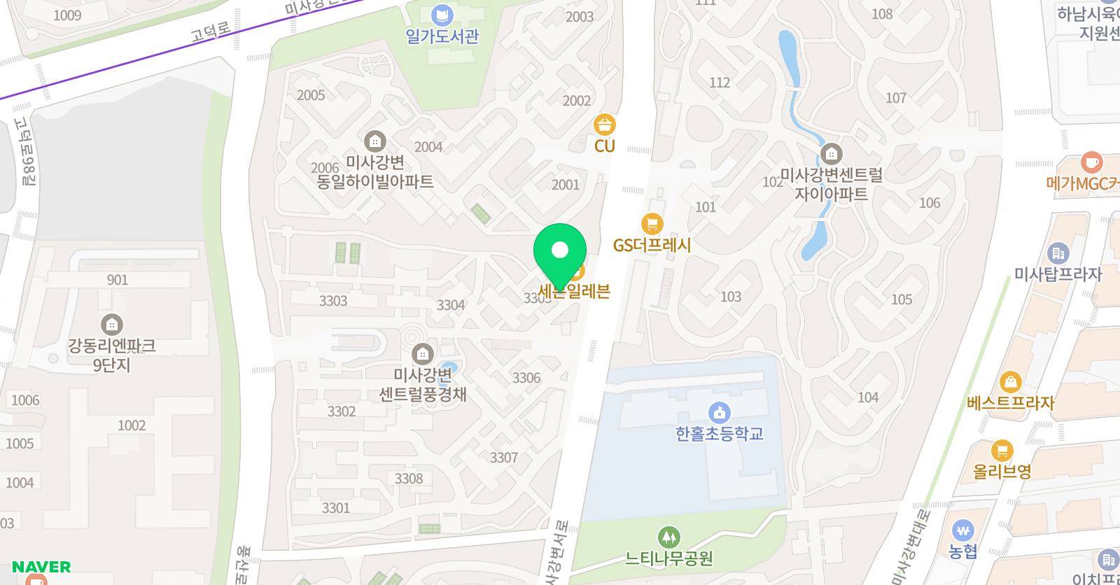 K디베이트코칭센터 하남미사교육원 위치