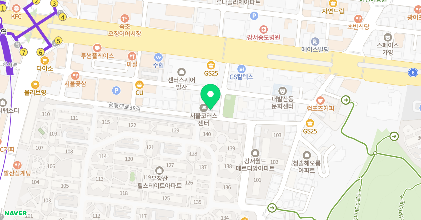 새 열린피아노 음악교습소 위치