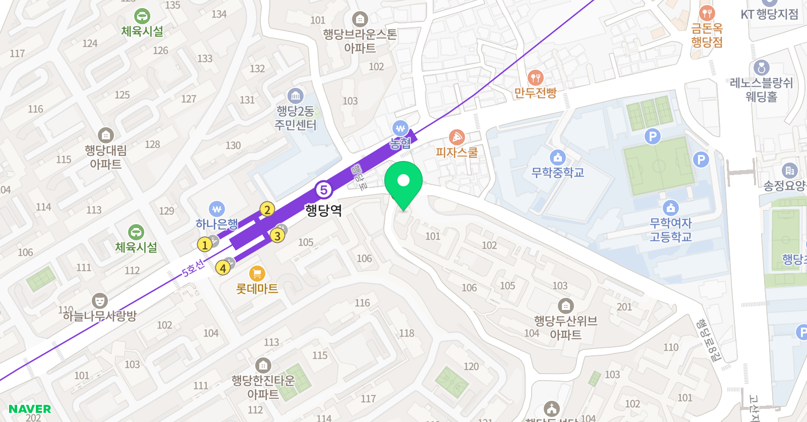 기탄사고력 교실 행당한진점 위치