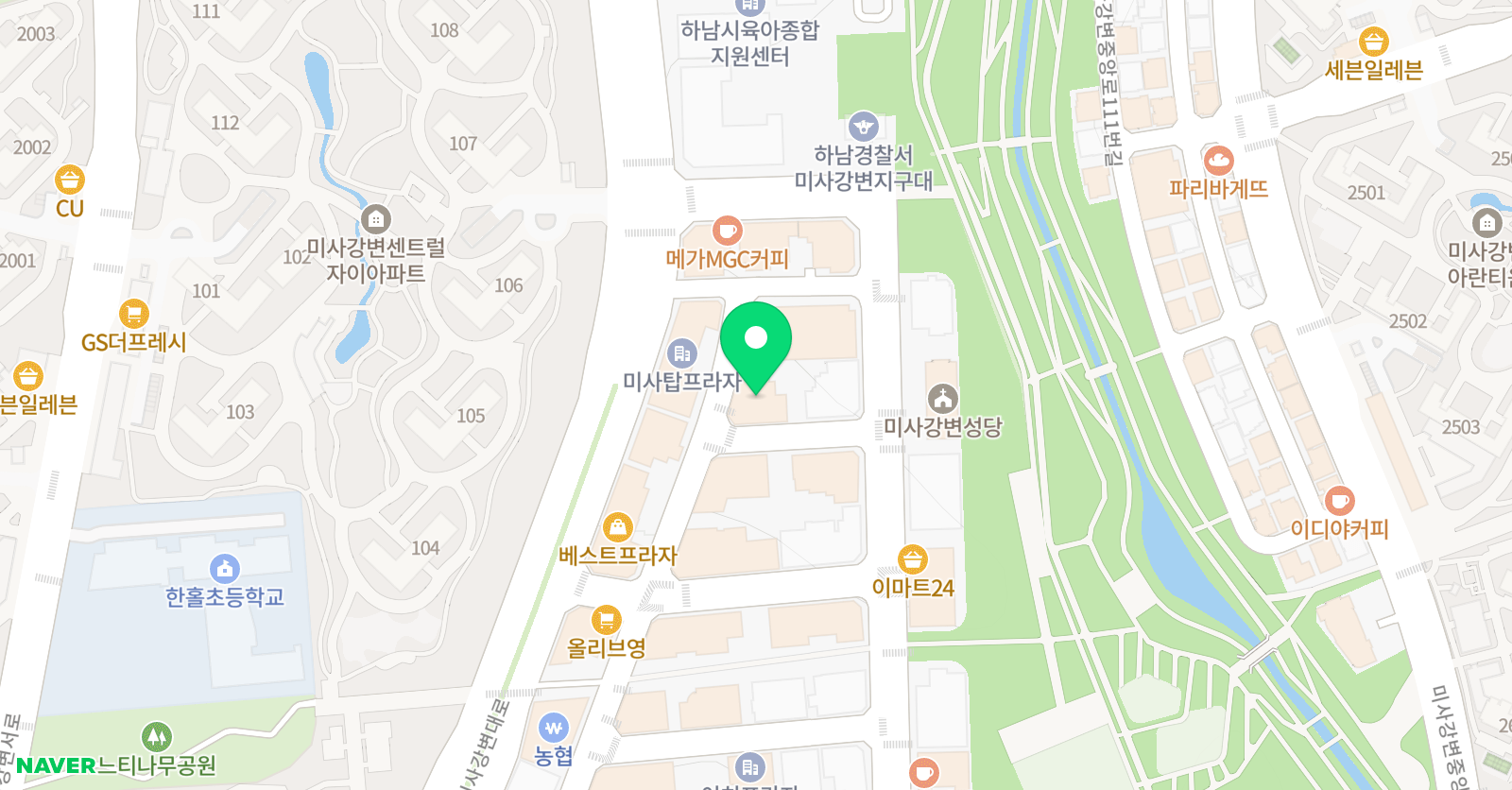 필즈더클래식 미사센터 위치