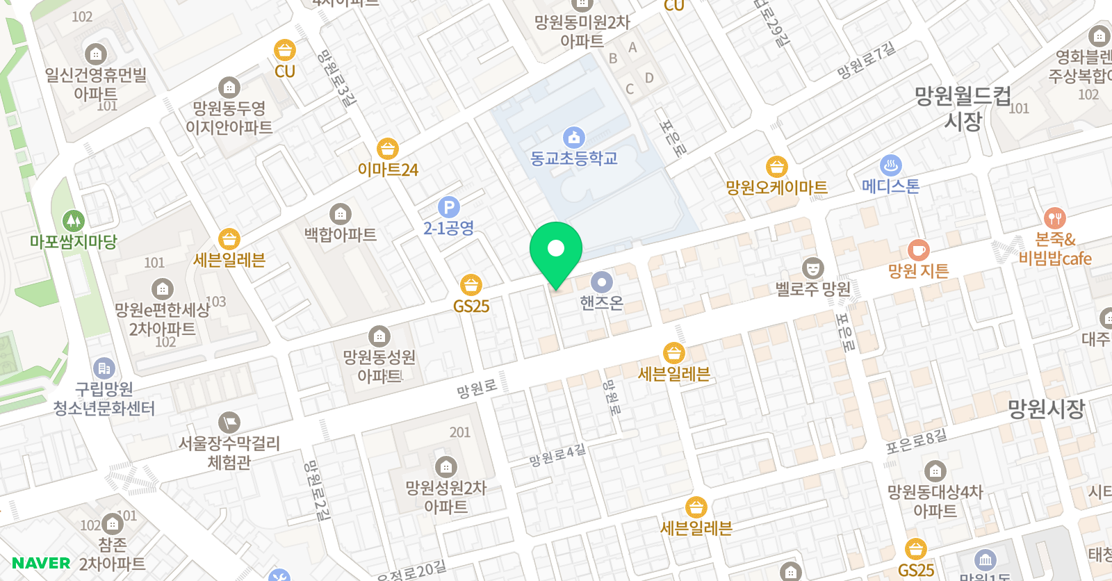 이제이 음악학원 위치