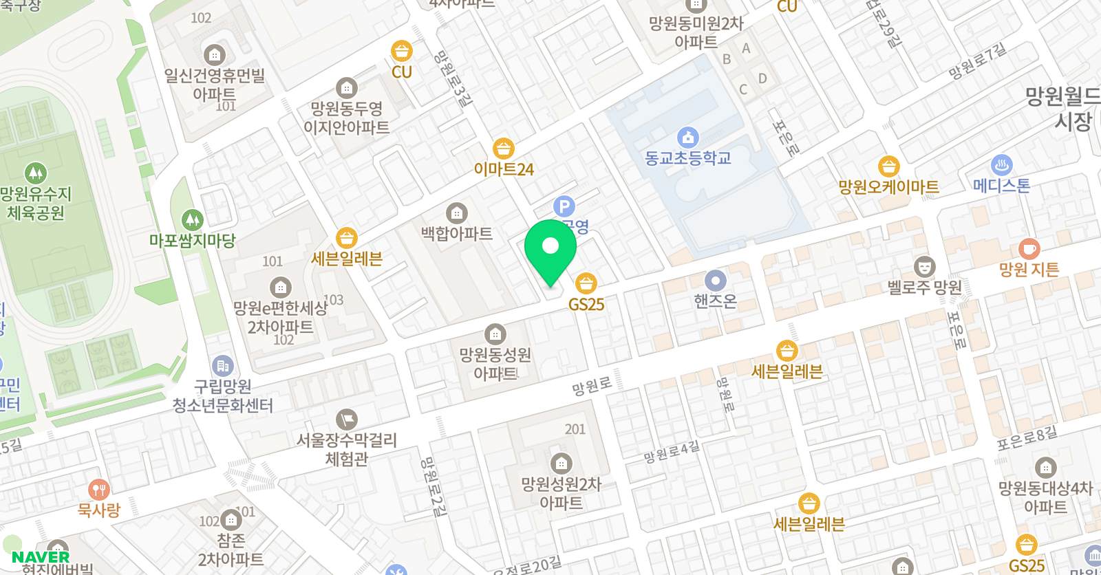 재현 학원 위치