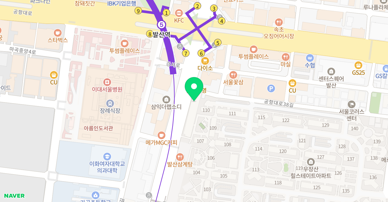 쿠메 수학교습소 위치