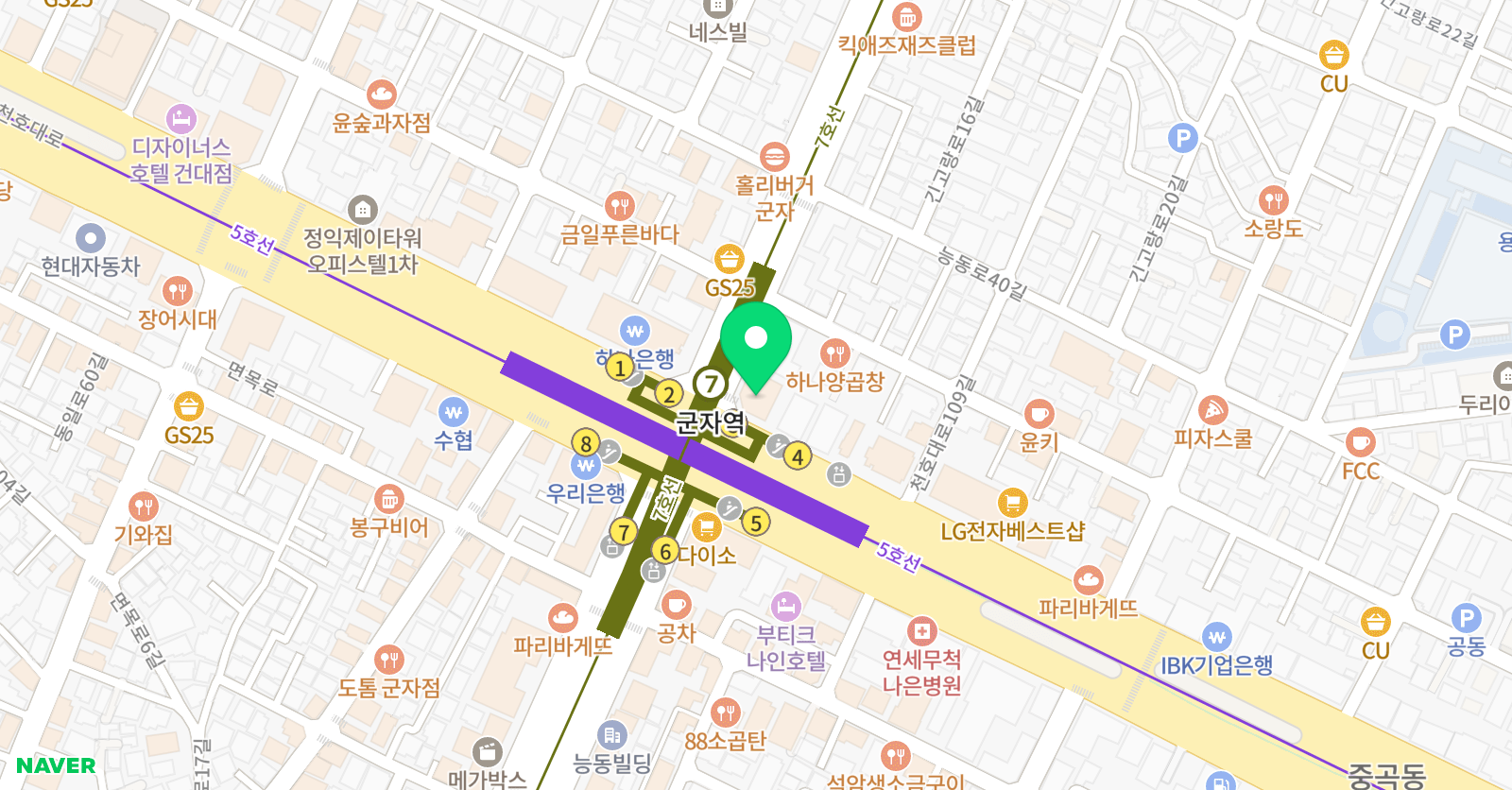 밸런스 뮤직실용음악학원 위치