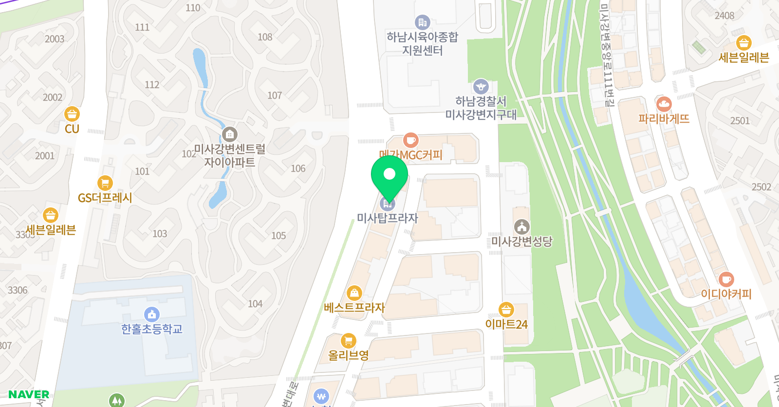 피엘 영어학원 위치