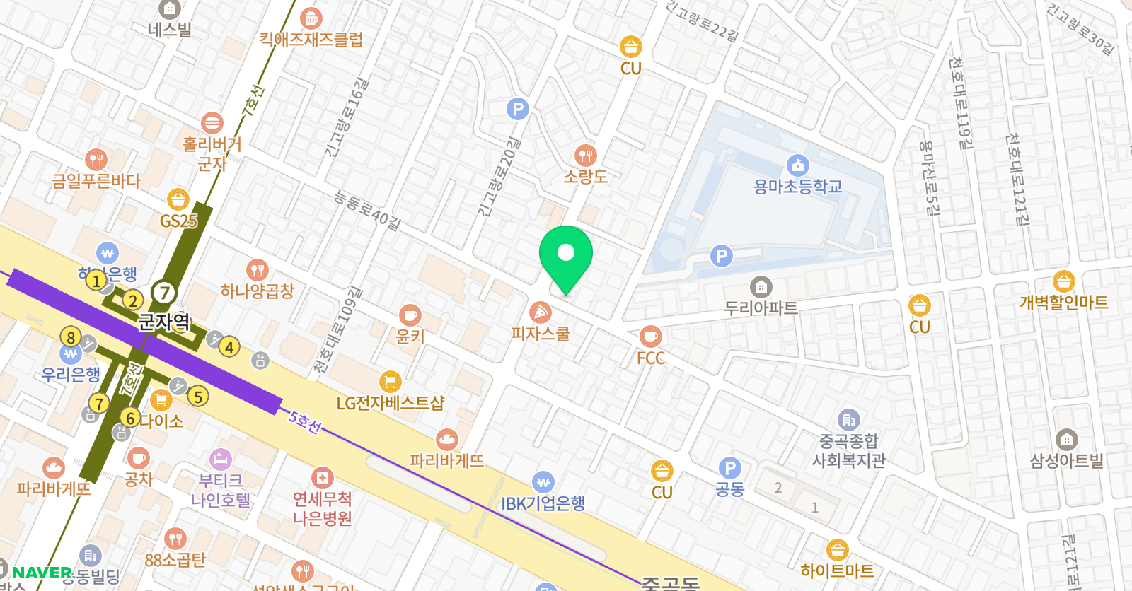 라벨비 음악교습소 위치