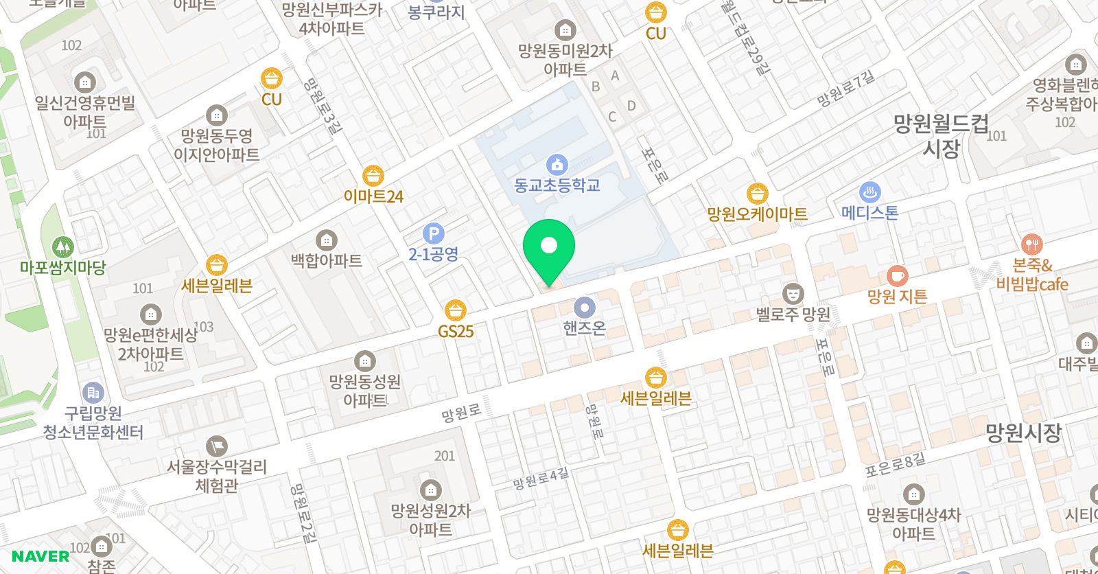 아트피쉬 창의미술교습소 위치