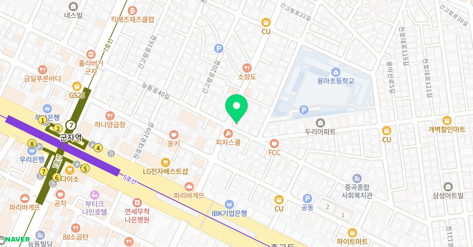 상상 미술학원 위치