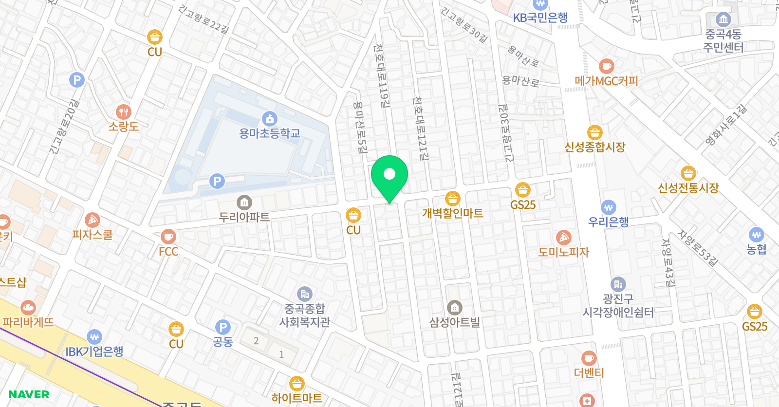 에이플러스메타 수학교습소 위치