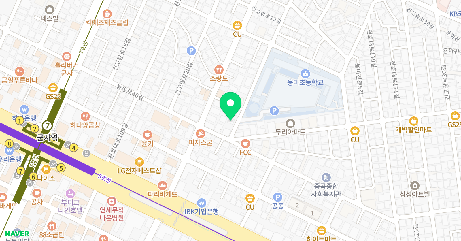이라라 피아노교습소 위치