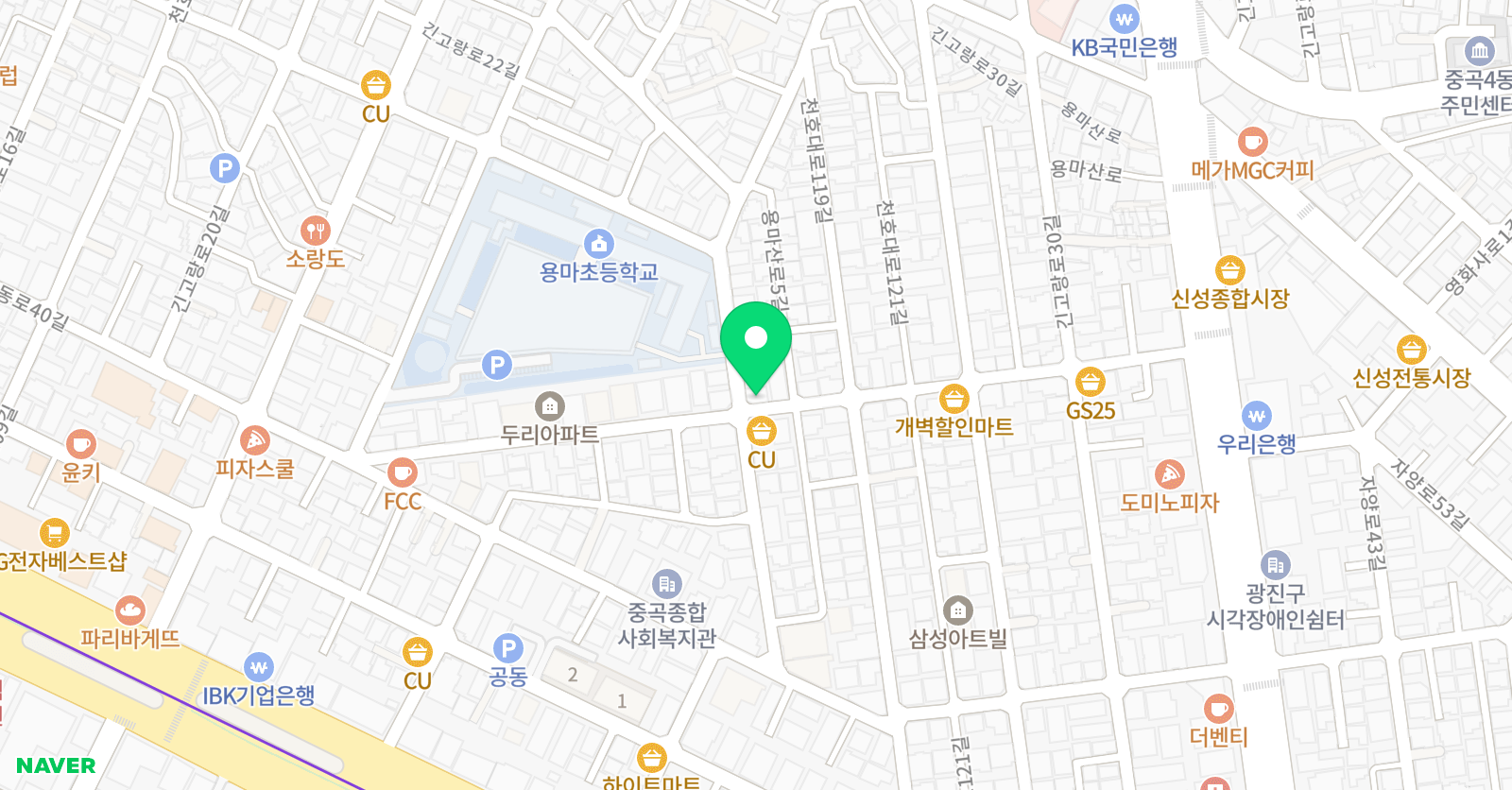 바라크 2관 미술교습소 위치