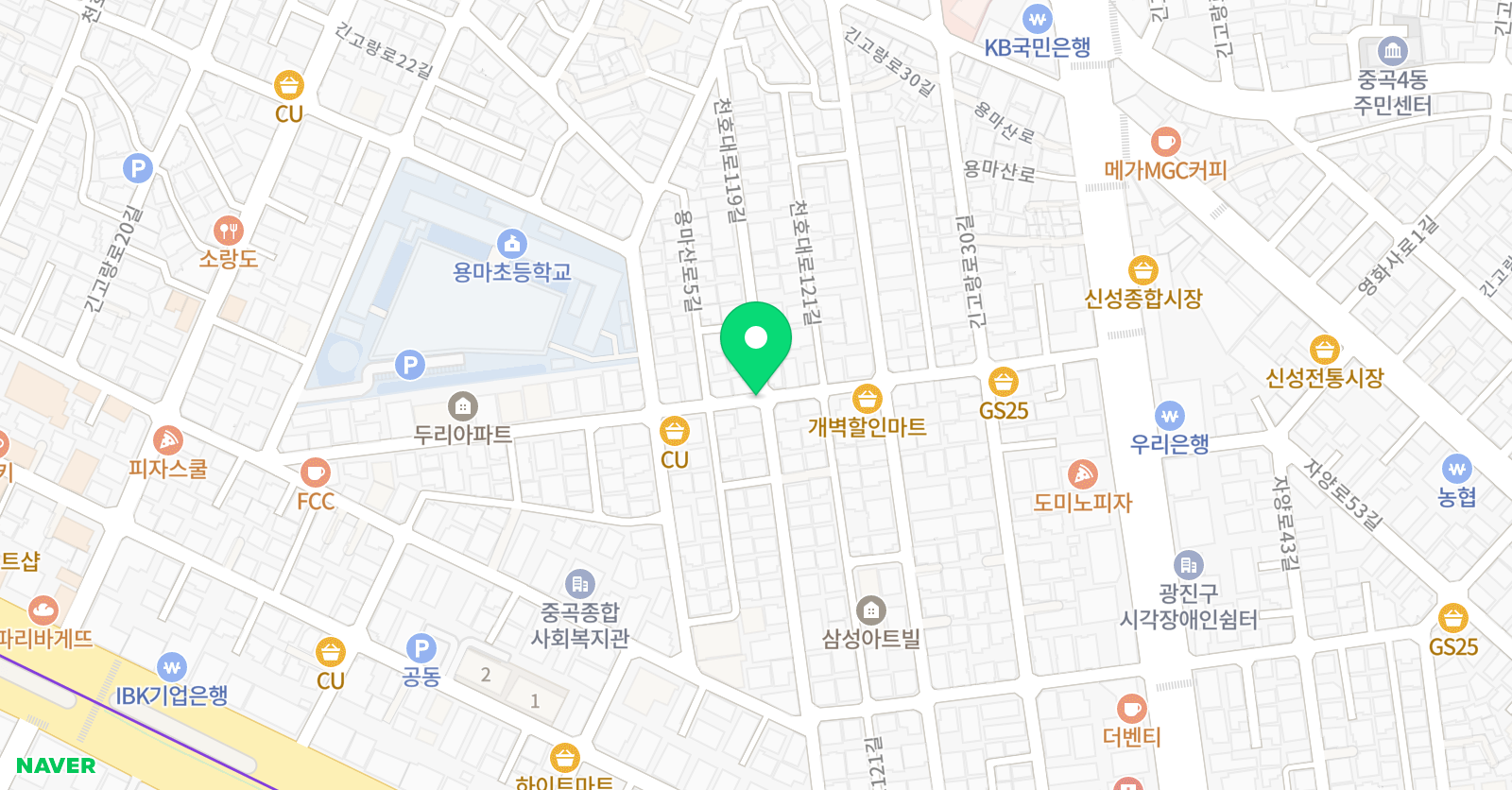 플라톤 독서토론논술교습소 중곡용마 위치