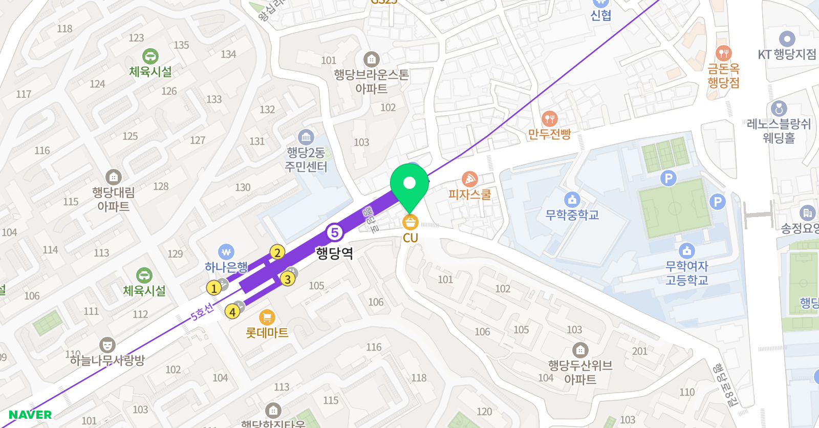 대치다움 학원 위치