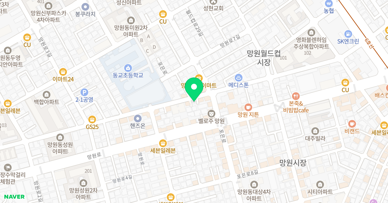 젭스 영어교습소 위치