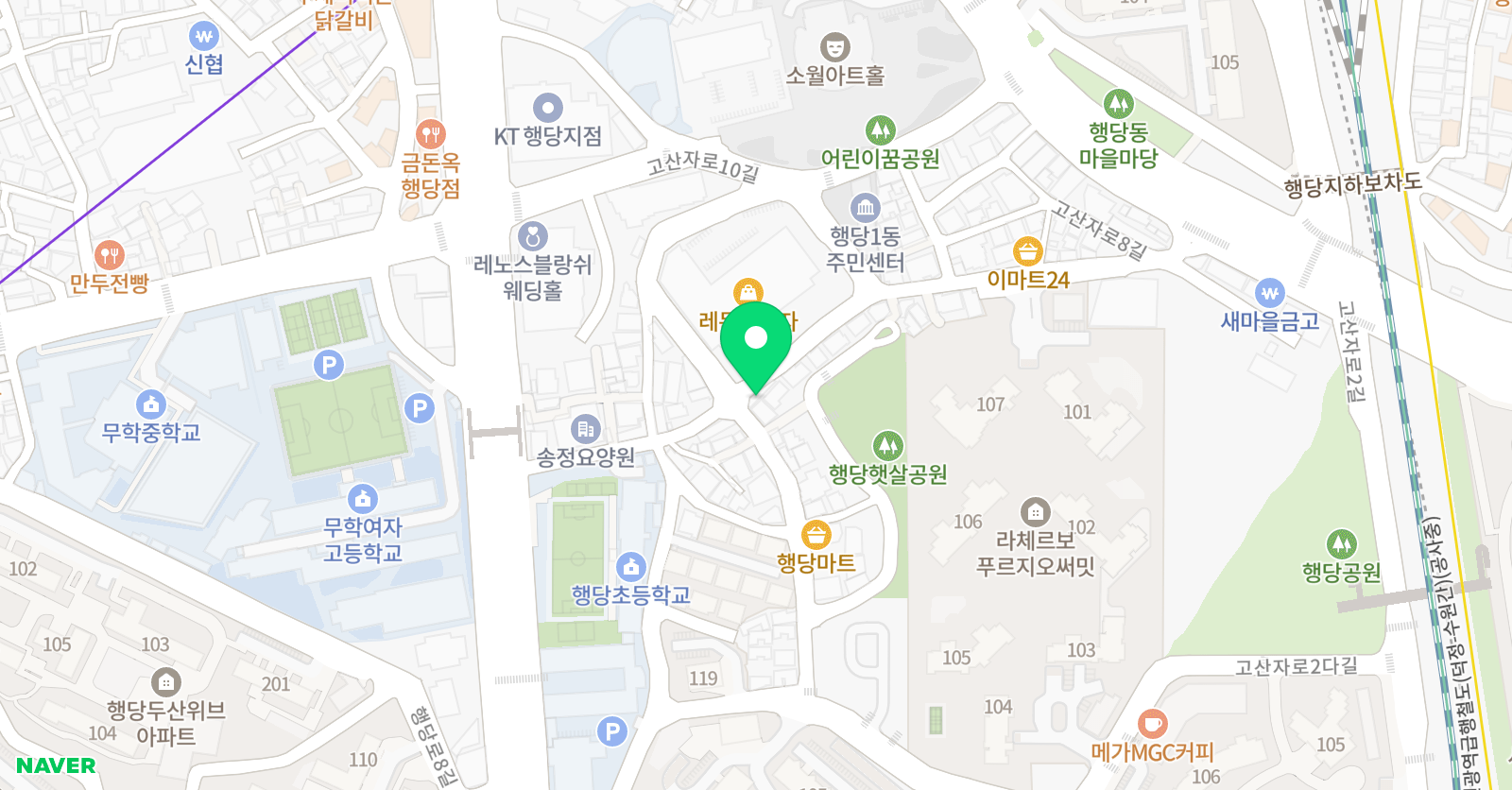 김샘 일대일수학 위치
