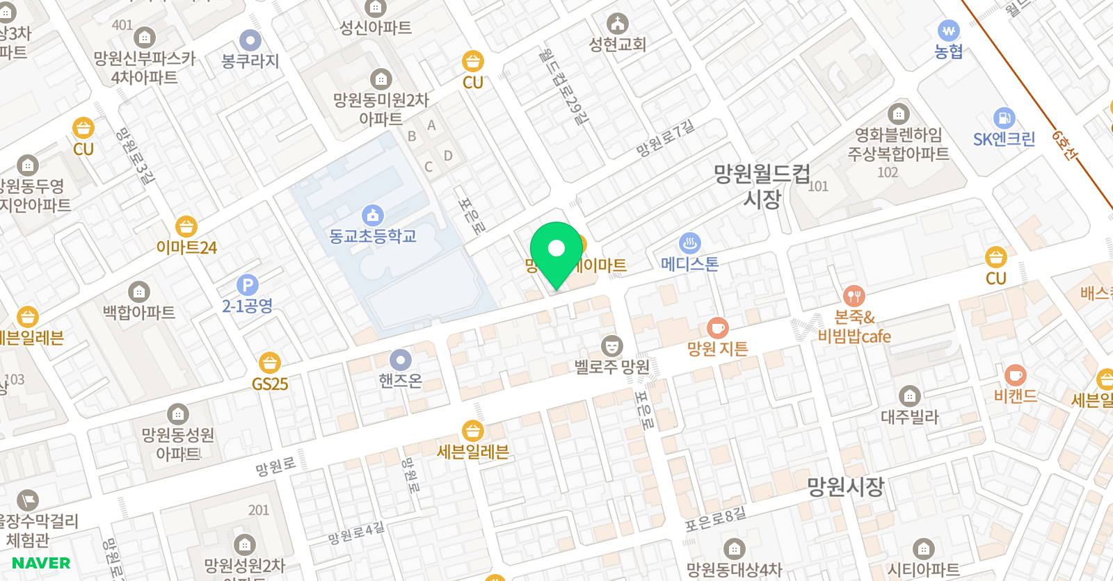 안단테 음악 위치