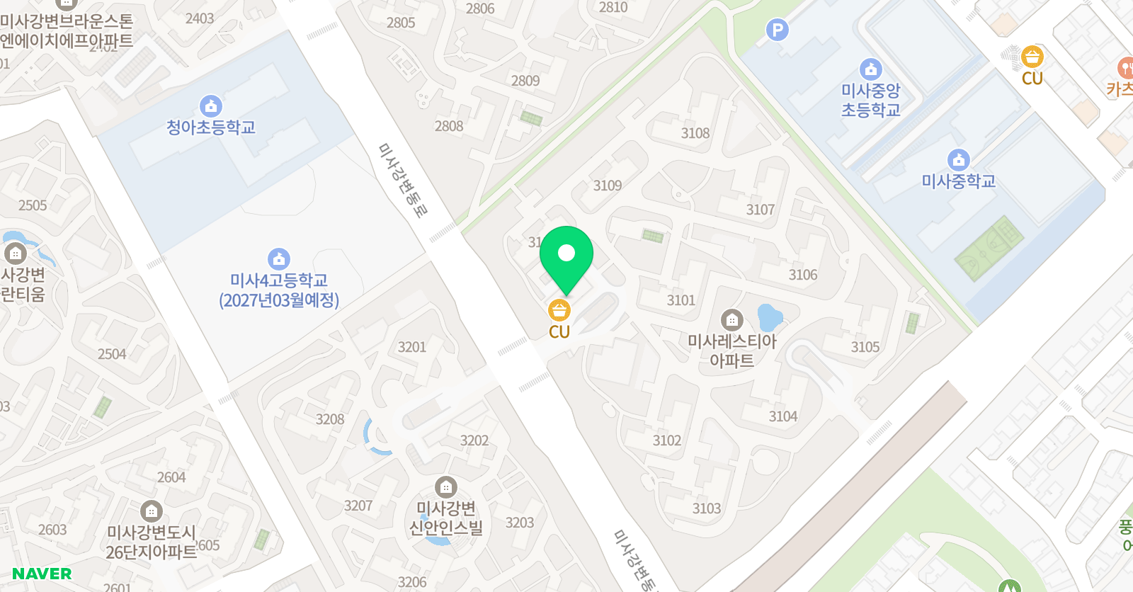 윌그로우 어학원 미사캠퍼스 위치