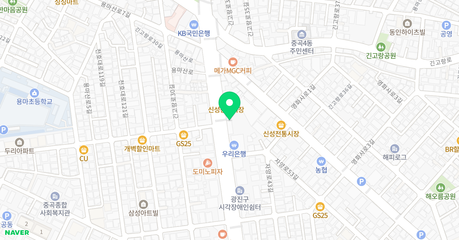 BMS 수학전문학원 위치