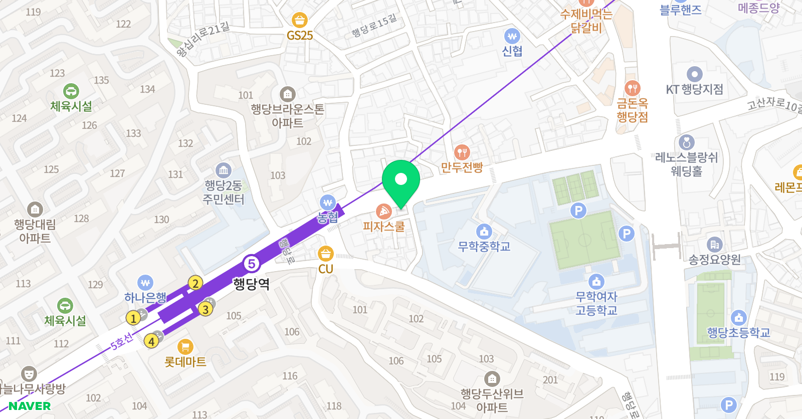 배이지 수학교습소 위치