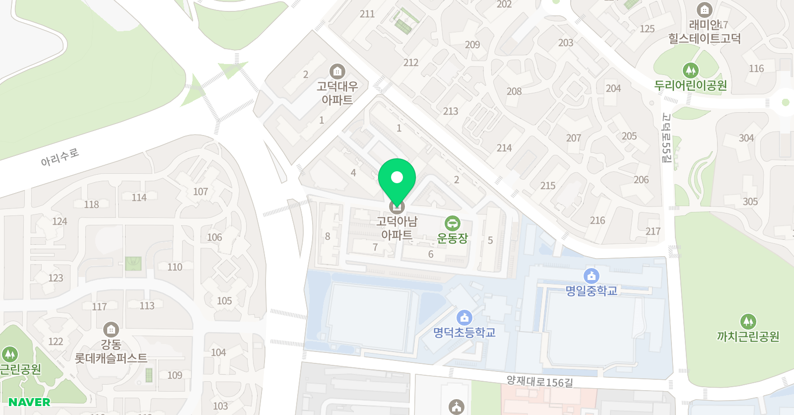 바다나무 어학원 위치
