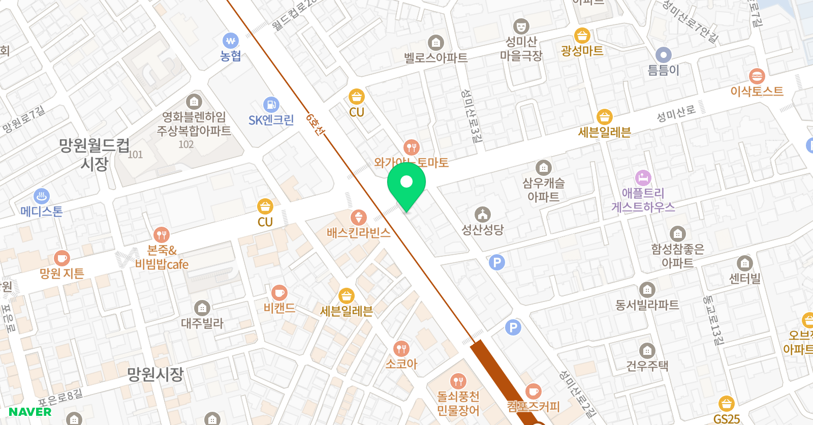 애드나인 뮤직 아카데미 위치