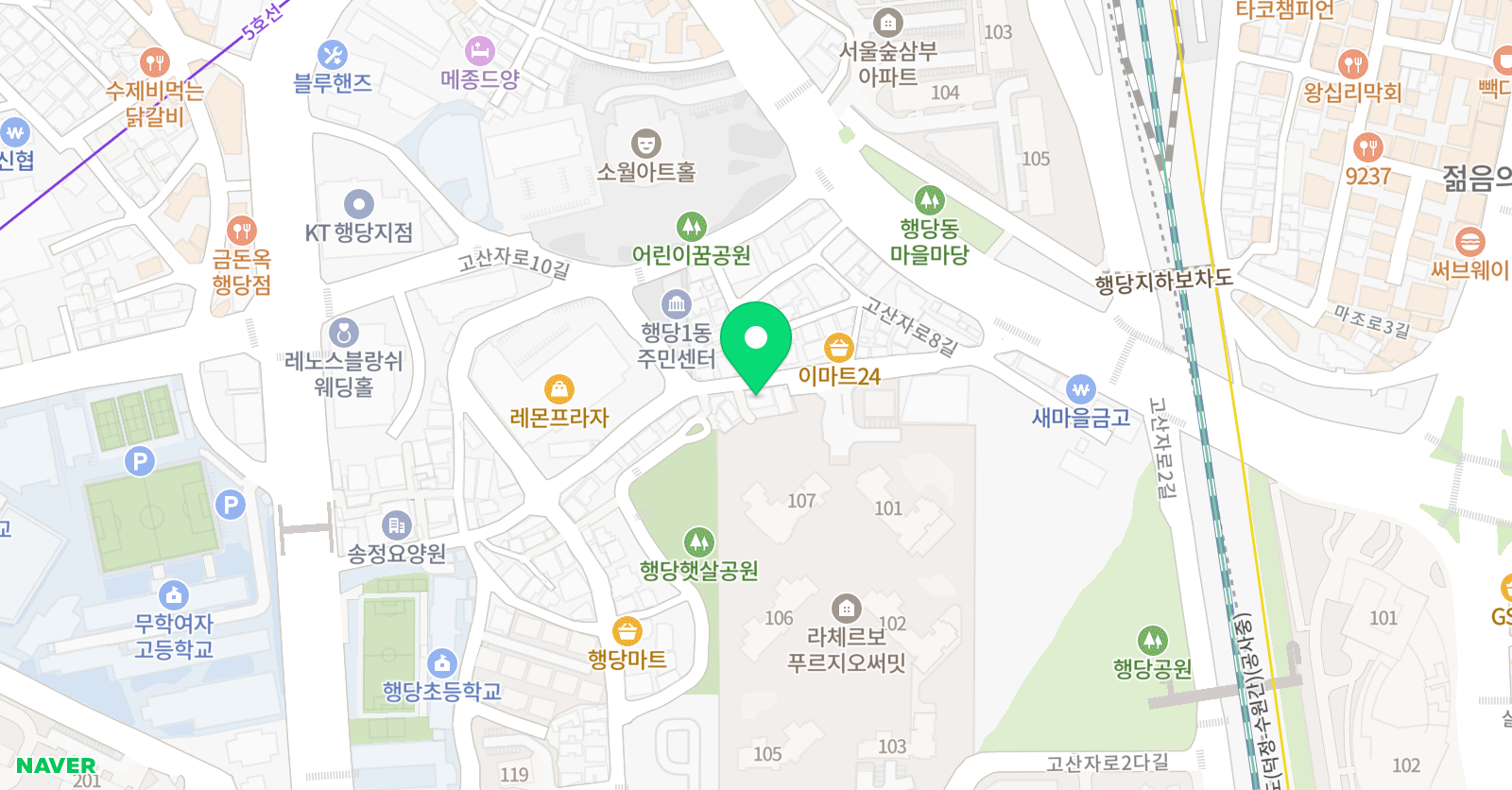 엘제이뮤직스튜디오아카데미 위치