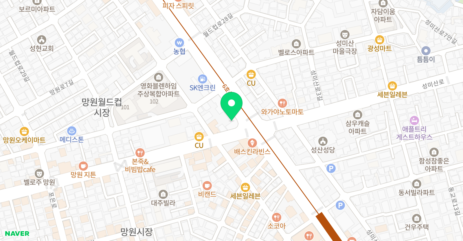 합기도쌍호 체육관 위치