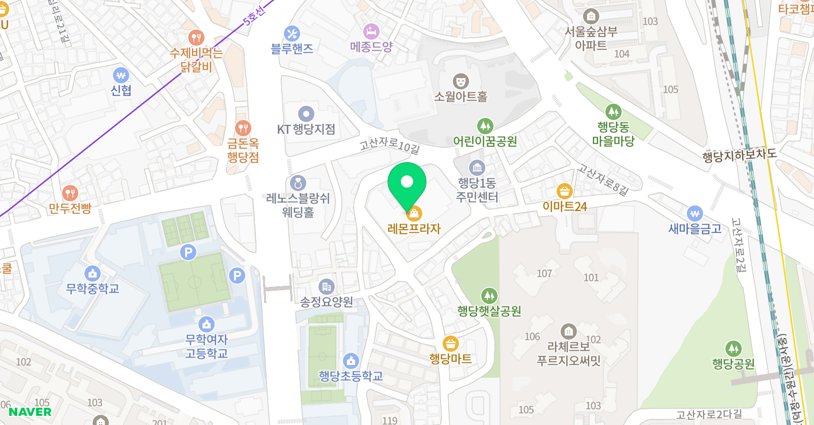 GLEC 어학원 성동캠퍼스 위치
