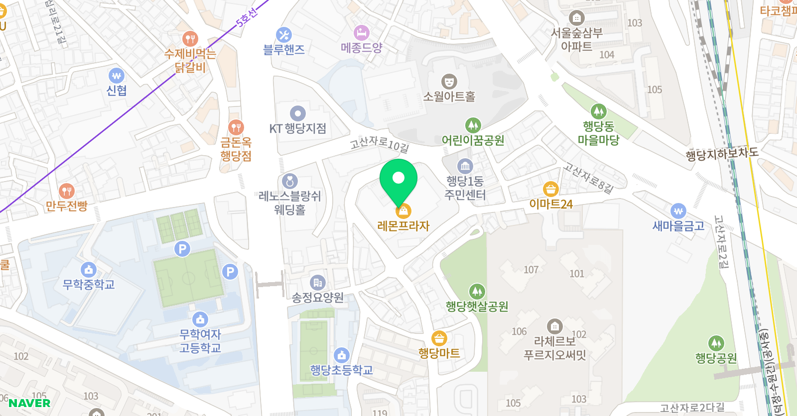 성동레벨업 미술학원 위치